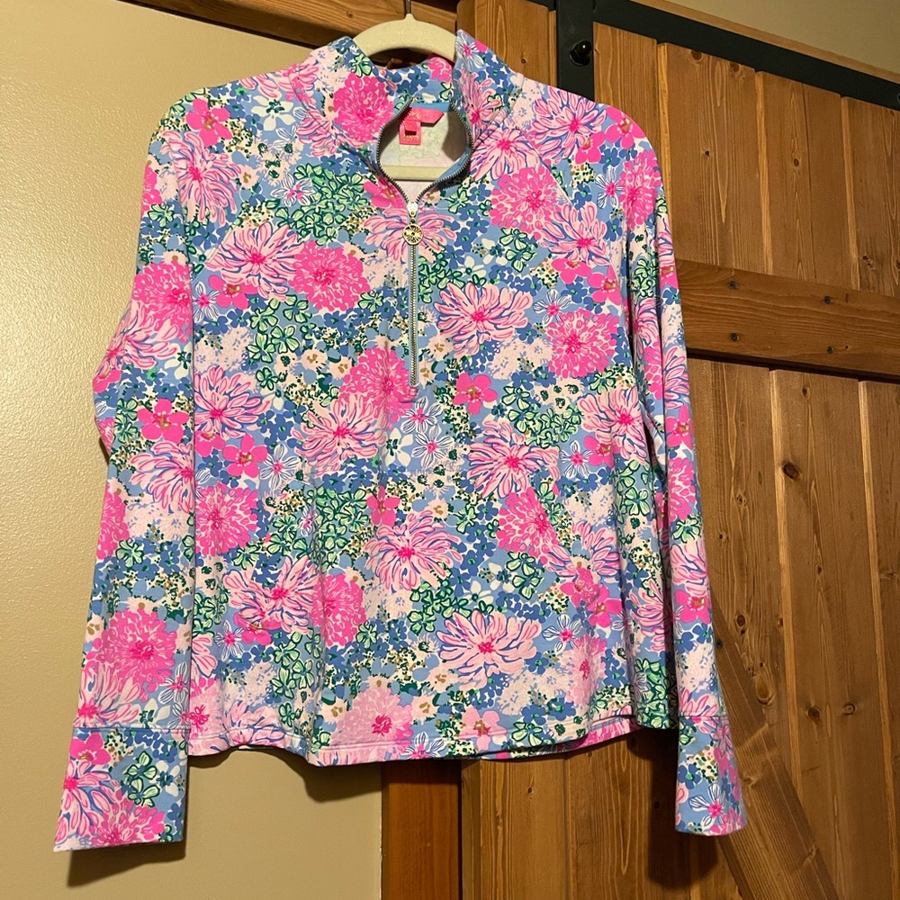 Lilly Pulitzer Half-zip Skipper Popover